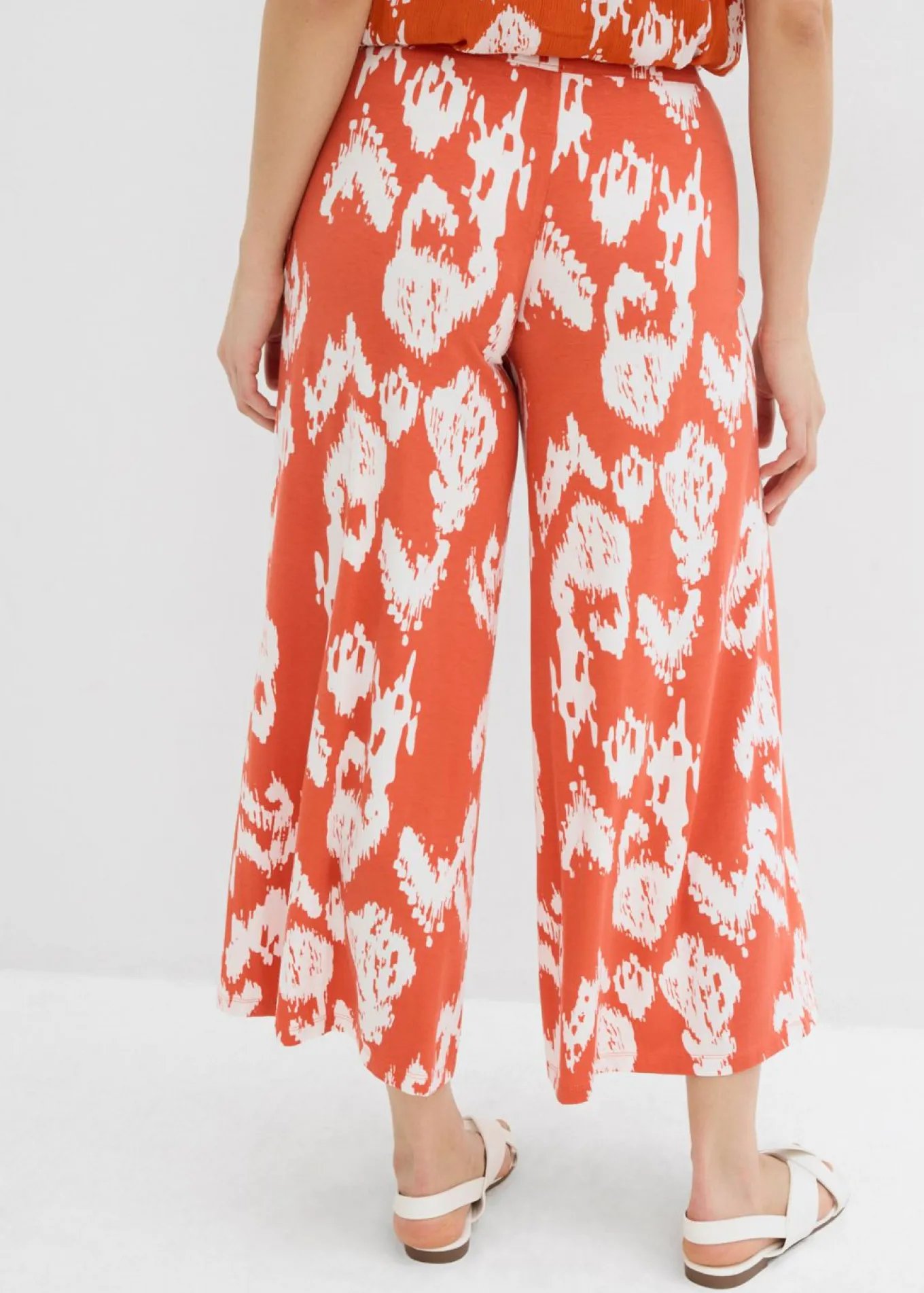 Pantalón de punto en mezcla de viscosa