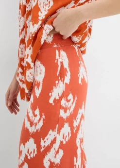 Pantalón de punto en mezcla de viscosa