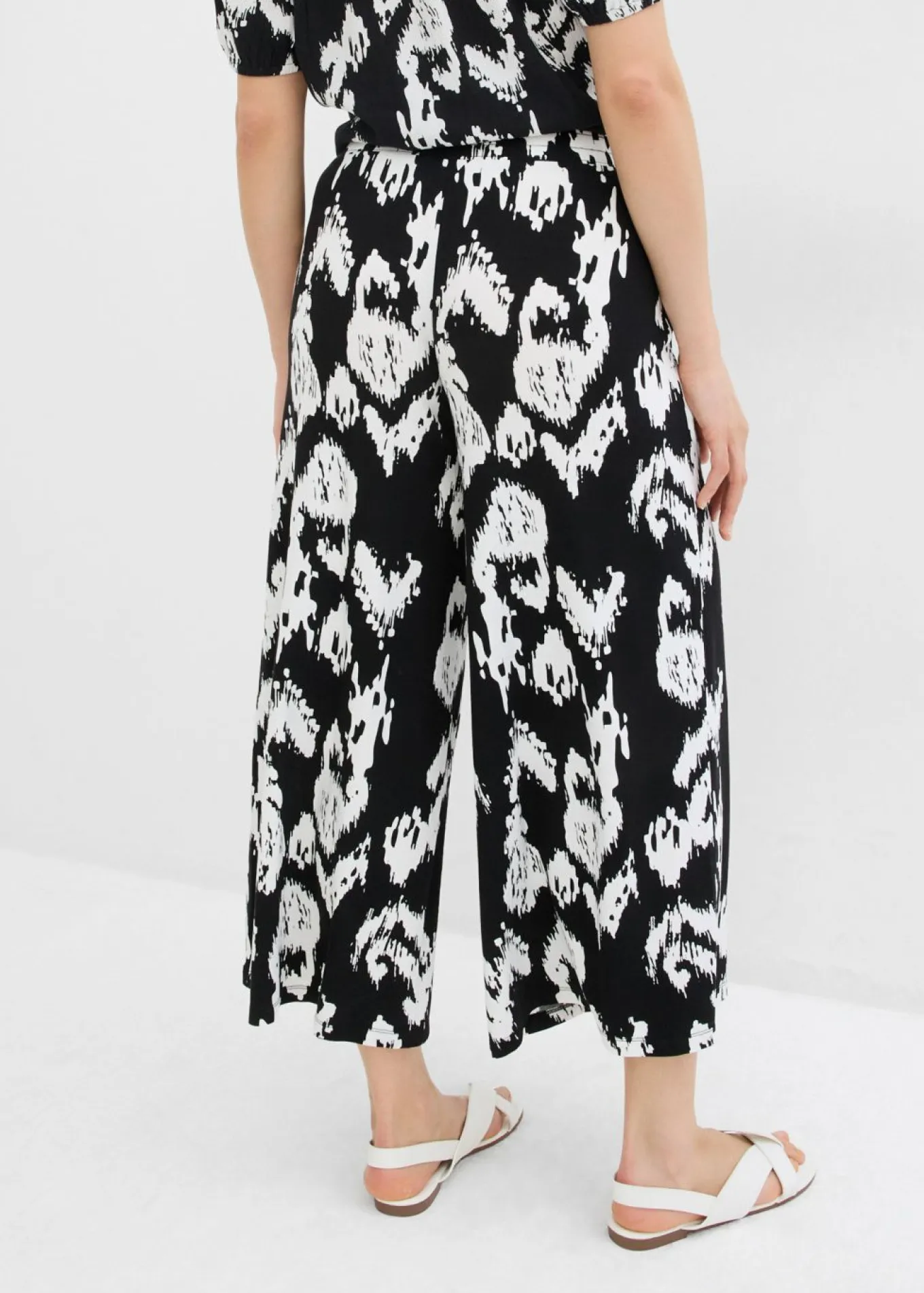 Pantalón de punto en mezcla de viscosa