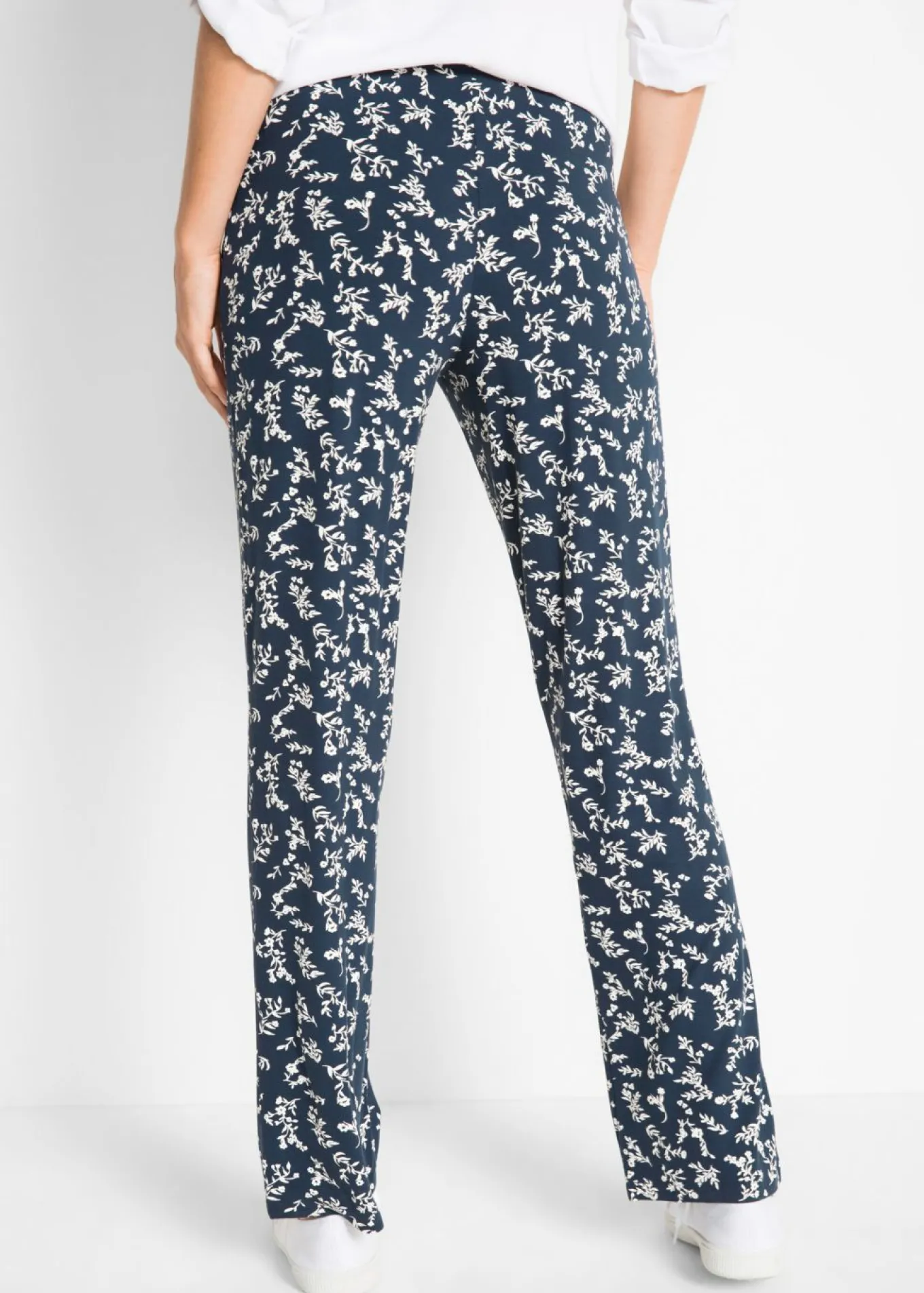 Pantalón de punto en mezcla de viscosa