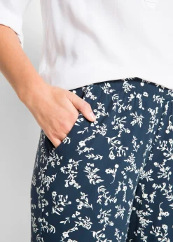 Pantalón de punto en mezcla de viscosa
