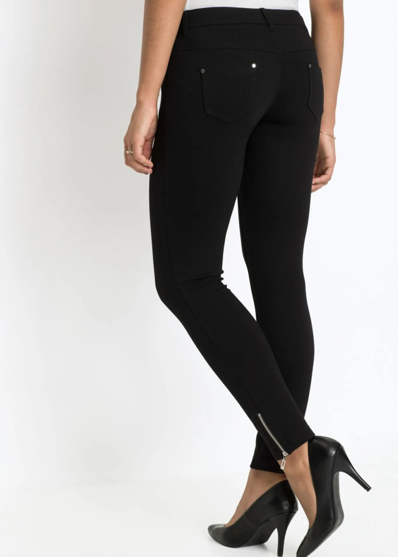 Pantalón de punto en mezcla de viscosa