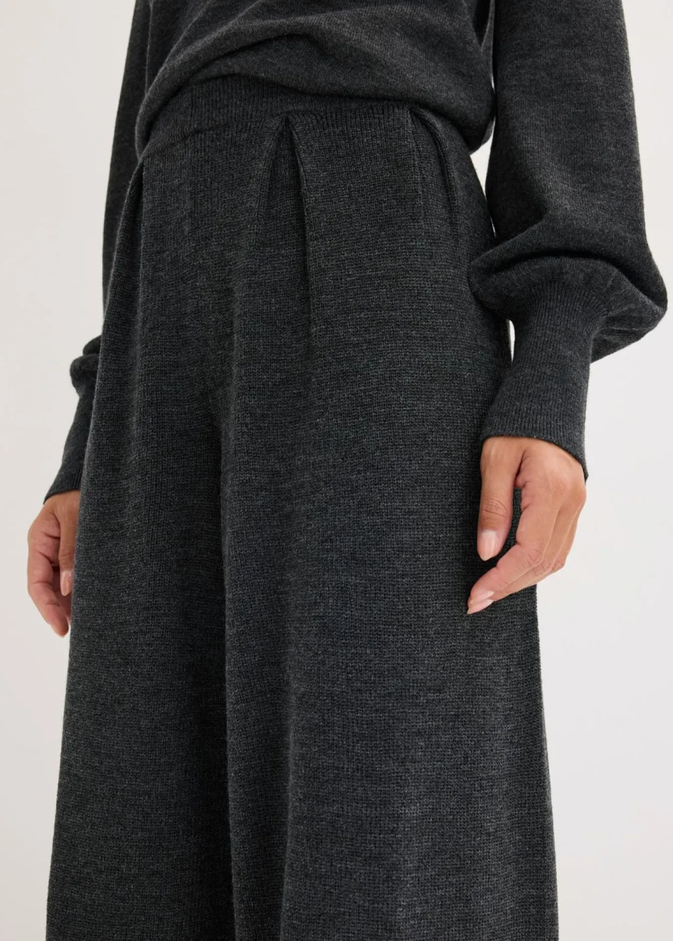 Pantalón de punto fino