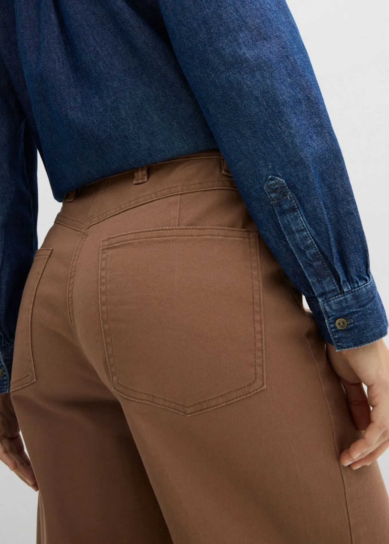 Pantalón de sarga