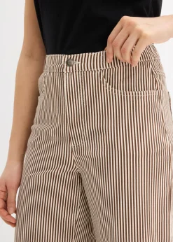 Pantalón de sarga con cintura cómoda