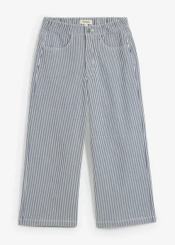 Pantalón de sarga con cintura cómoda