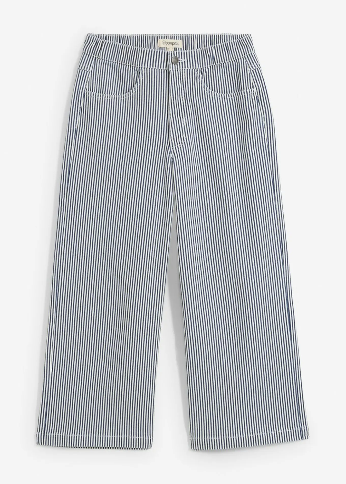 Pantalón de sarga con cintura cómoda