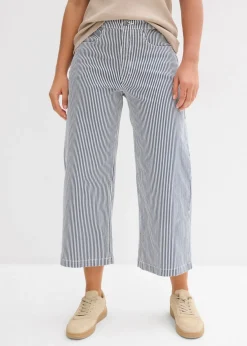 Pantalón de sarga con cintura cómoda