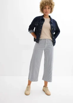 Pantalón de sarga con cintura cómoda