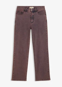 Pantalón de sarga con efecto lavado