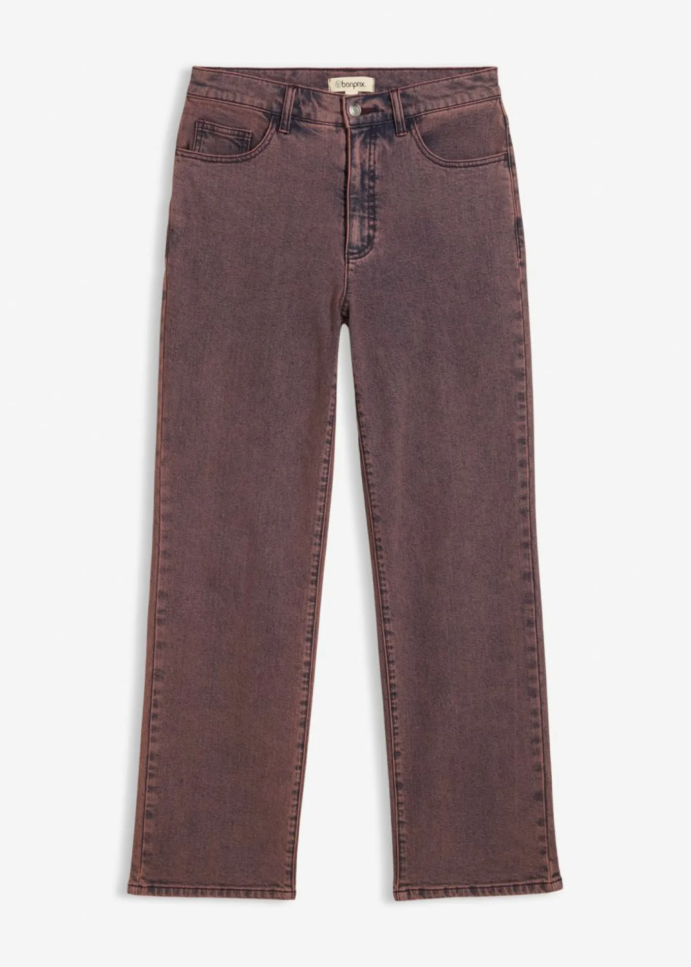 Pantalón de sarga con efecto lavado