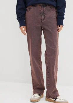 Pantalón de sarga con efecto lavado
