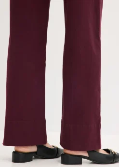 Pantalón de sarga con ribete y bolsillo