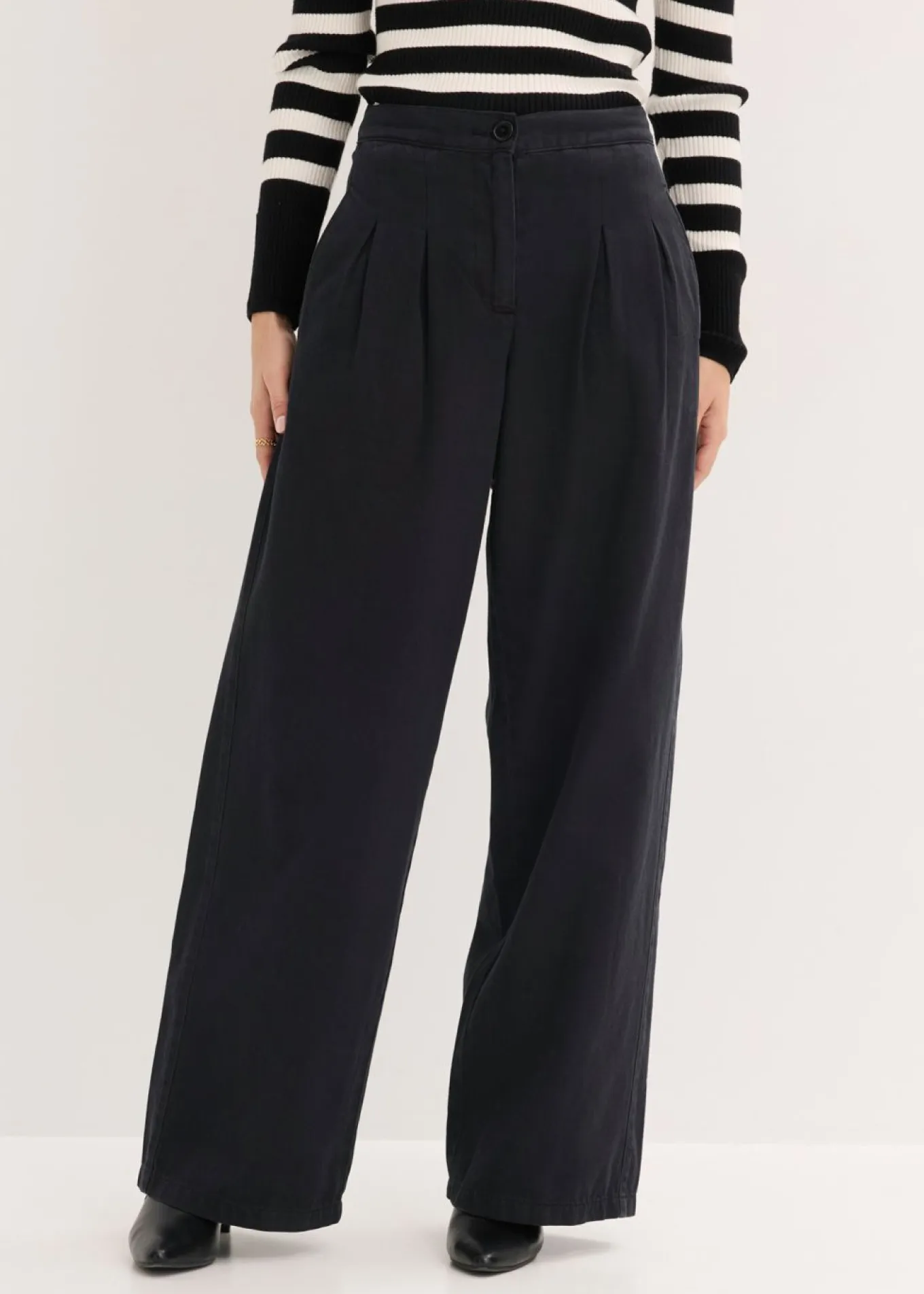 Pantalón de sarga de algodón puro