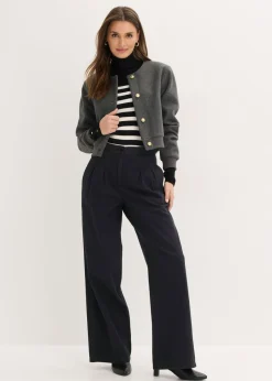 Pantalón de sarga de algodón puro