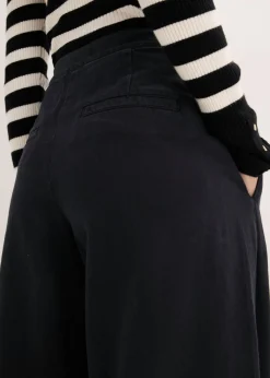 Pantalón de sarga de algodón puro