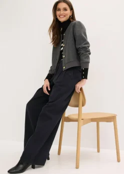 Pantalón de sarga de algodón puro
