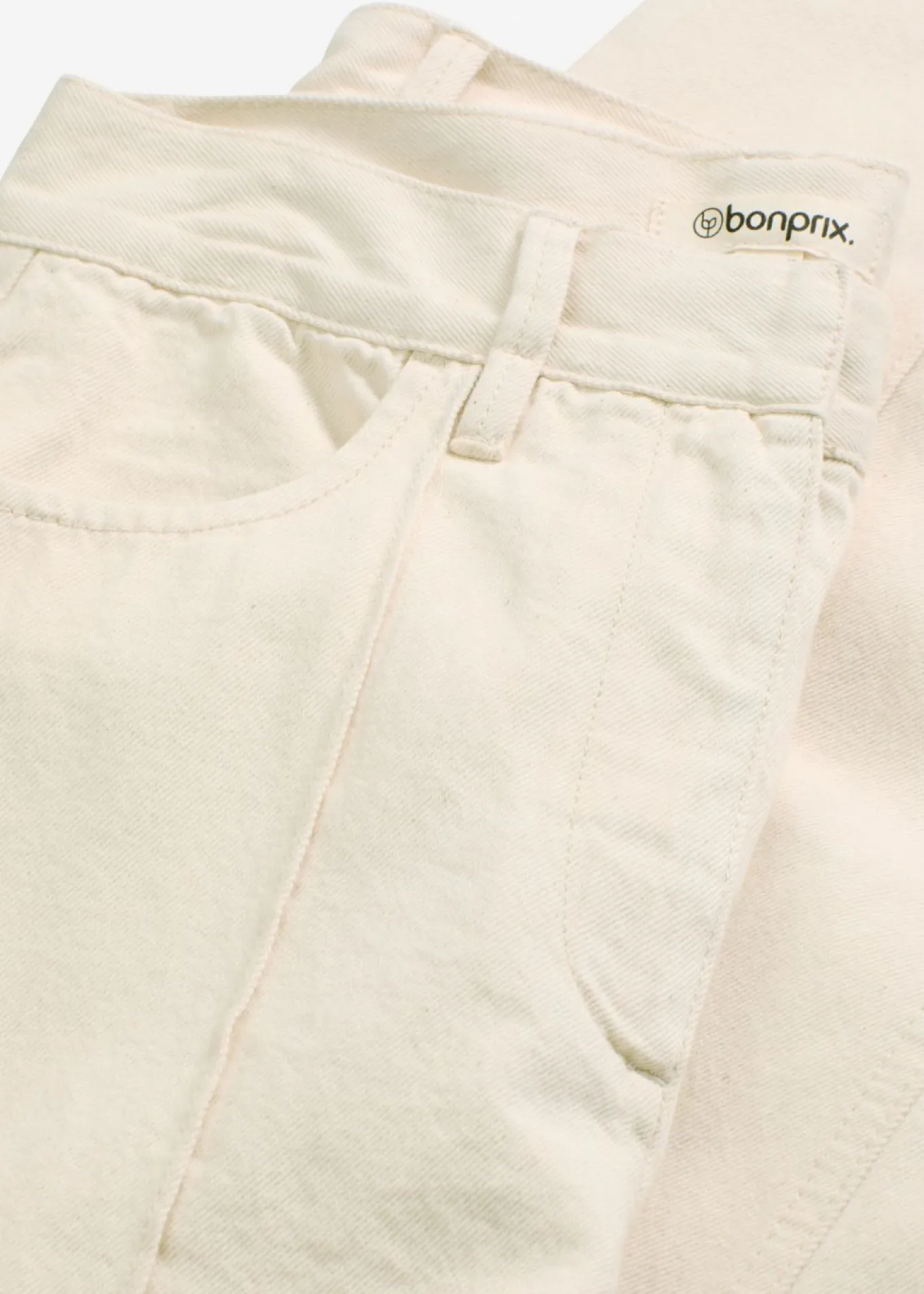 Pantalón de sarga de algodón puro