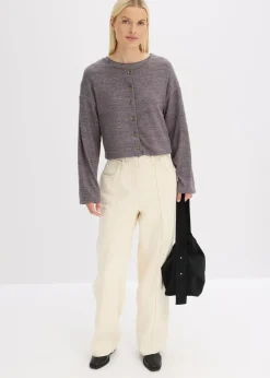 Pantalón de sarga de algodón puro