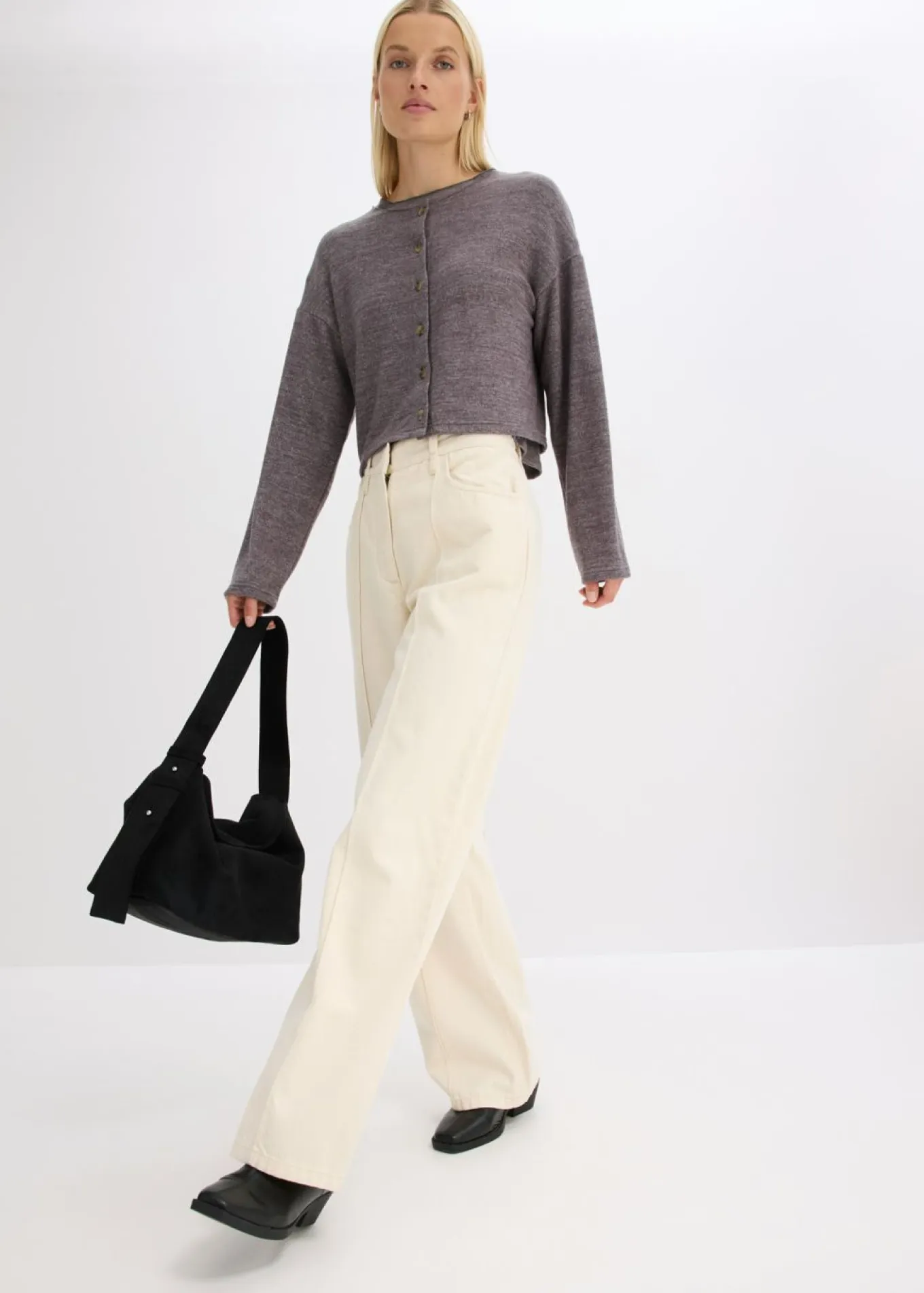 Pantalón de sarga de algodón puro