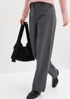 Pantalón de sarga de algodón puro