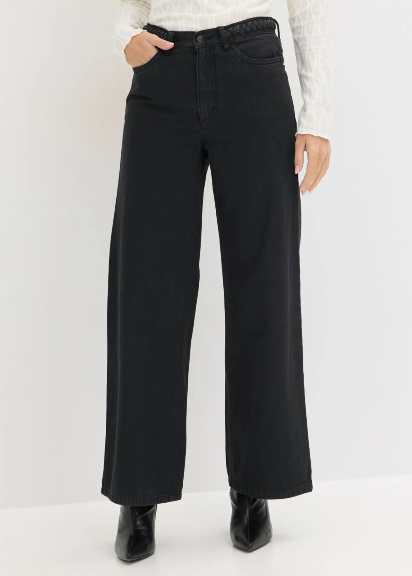 Pantalón de sarga de algodón orgánico puro