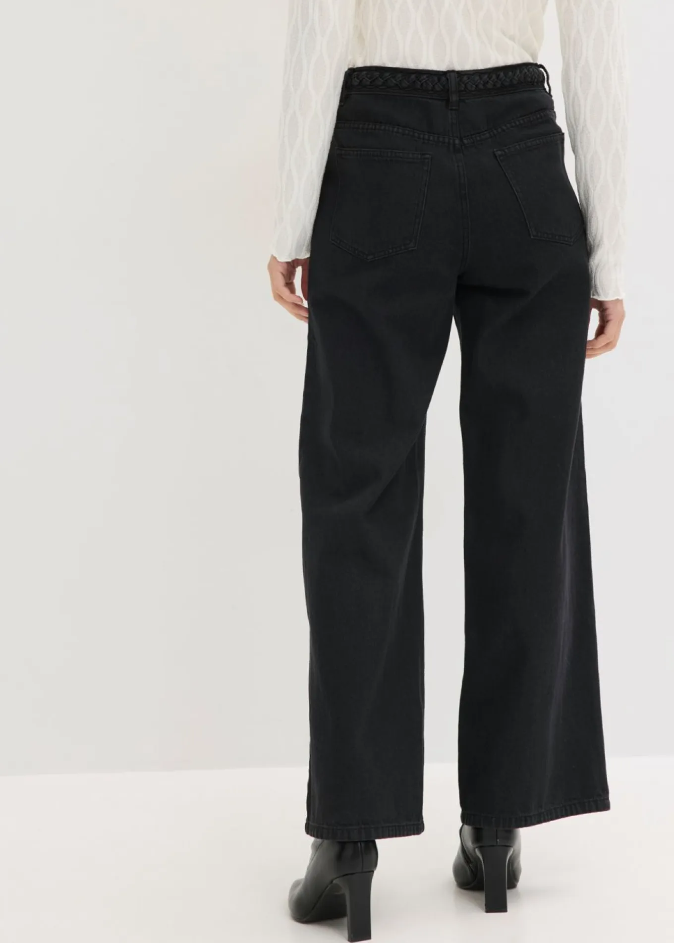 Pantalón de sarga de algodón orgánico puro