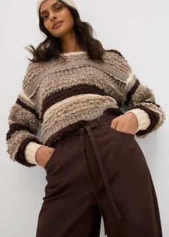 Pantalón de sarga de algodón puro