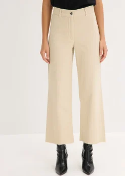 Pantalón de sarga de algodón puro