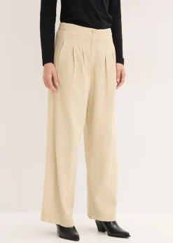 Pantalón de sarga de algodón puro