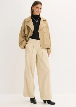 Pantalón de sarga de algodón puro