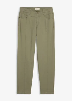 Pantalón de sarga de mezcla de algodón y elastano