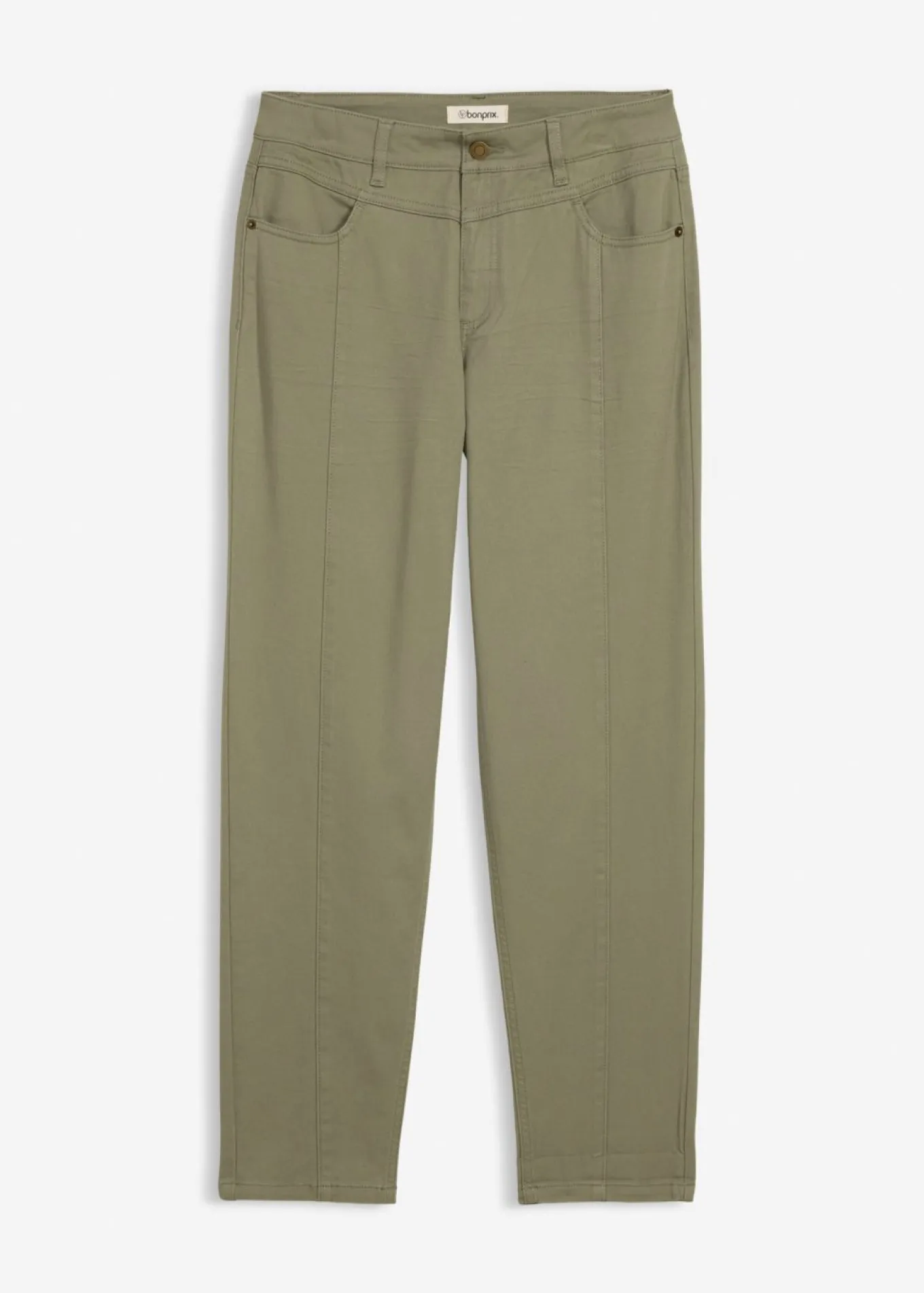 Pantalón de sarga de mezcla de algodón y elastano