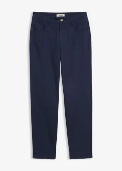 Pantalón de sarga de mezcla de algodón y elastano
