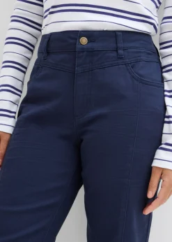 Pantalón de sarga de mezcla de algodón y elastano