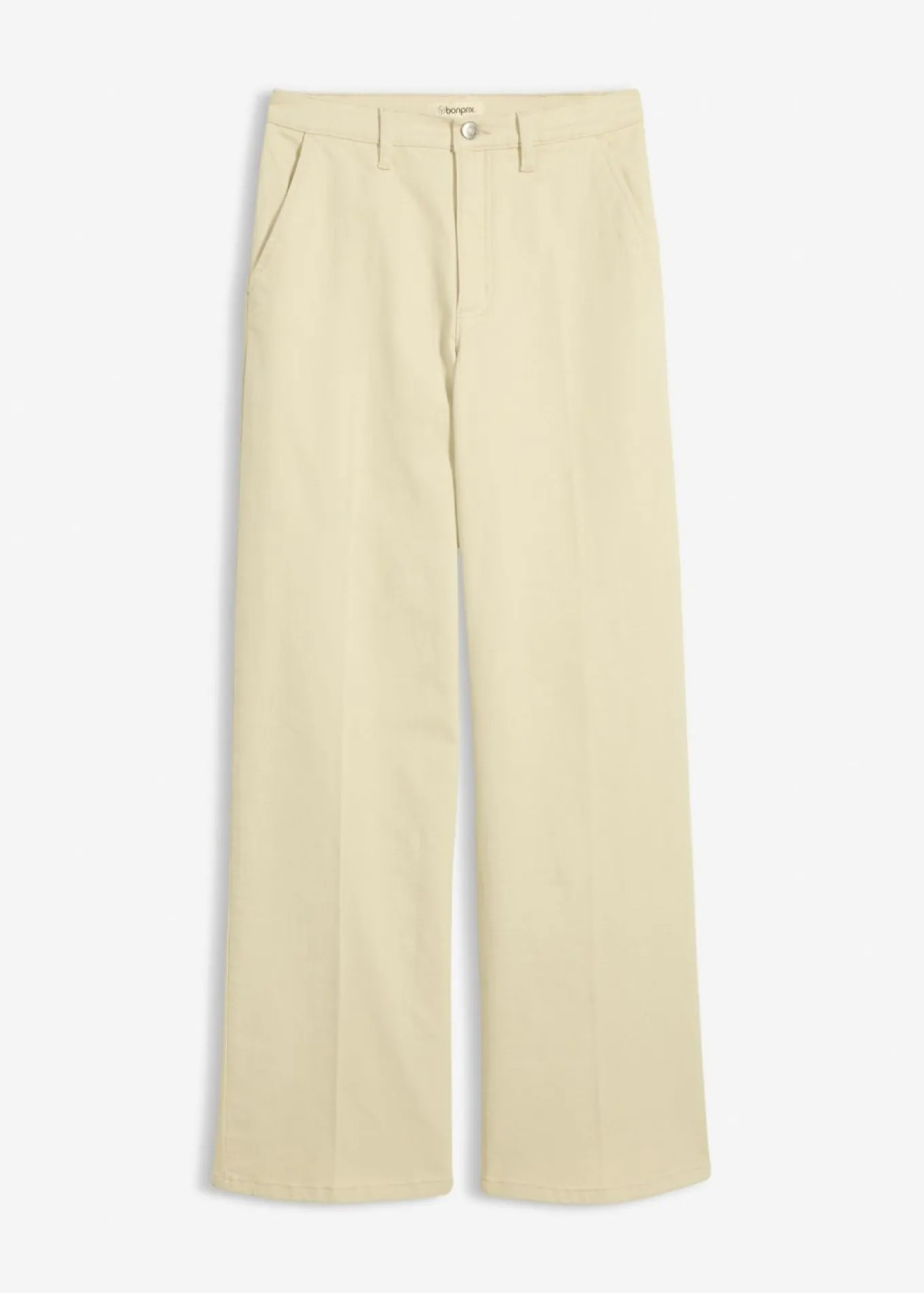 Pantalón de sarga de talle alto
