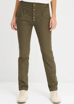Pantalón de sarga elástica