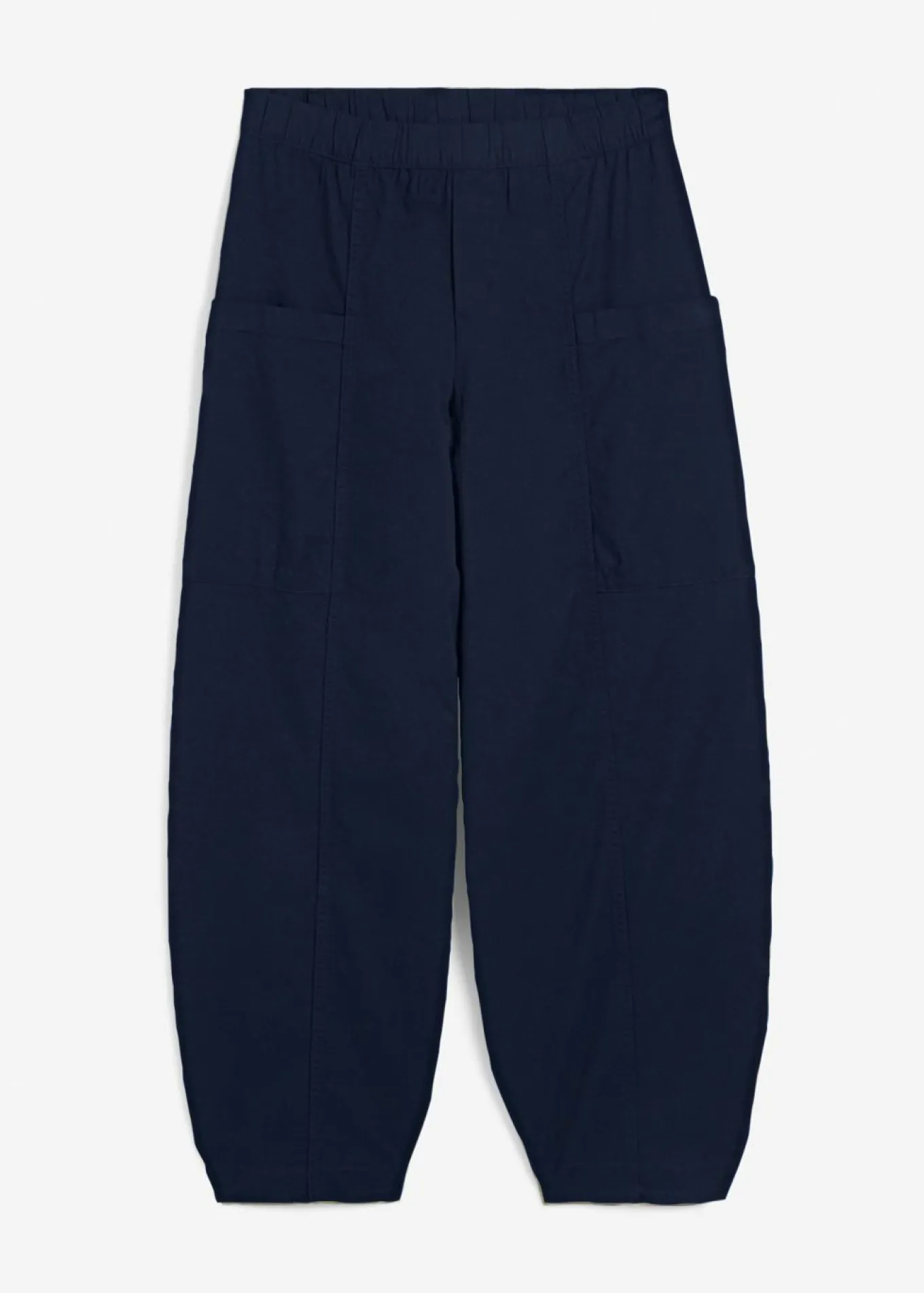 Pantalón de sarga ligero, ajuste bombacho