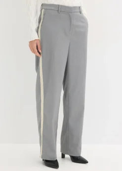 Pantalón de traje con cinturilla cómoda