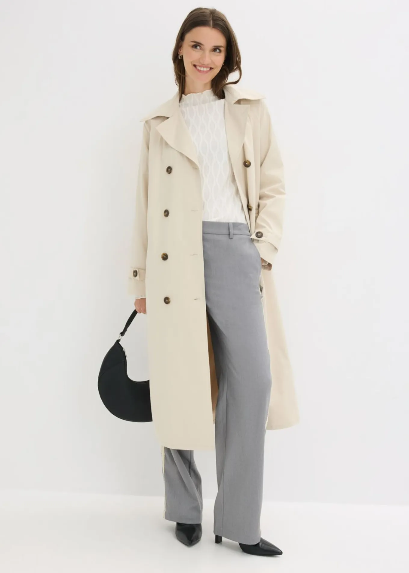 Pantalón de traje con cinturilla cómoda