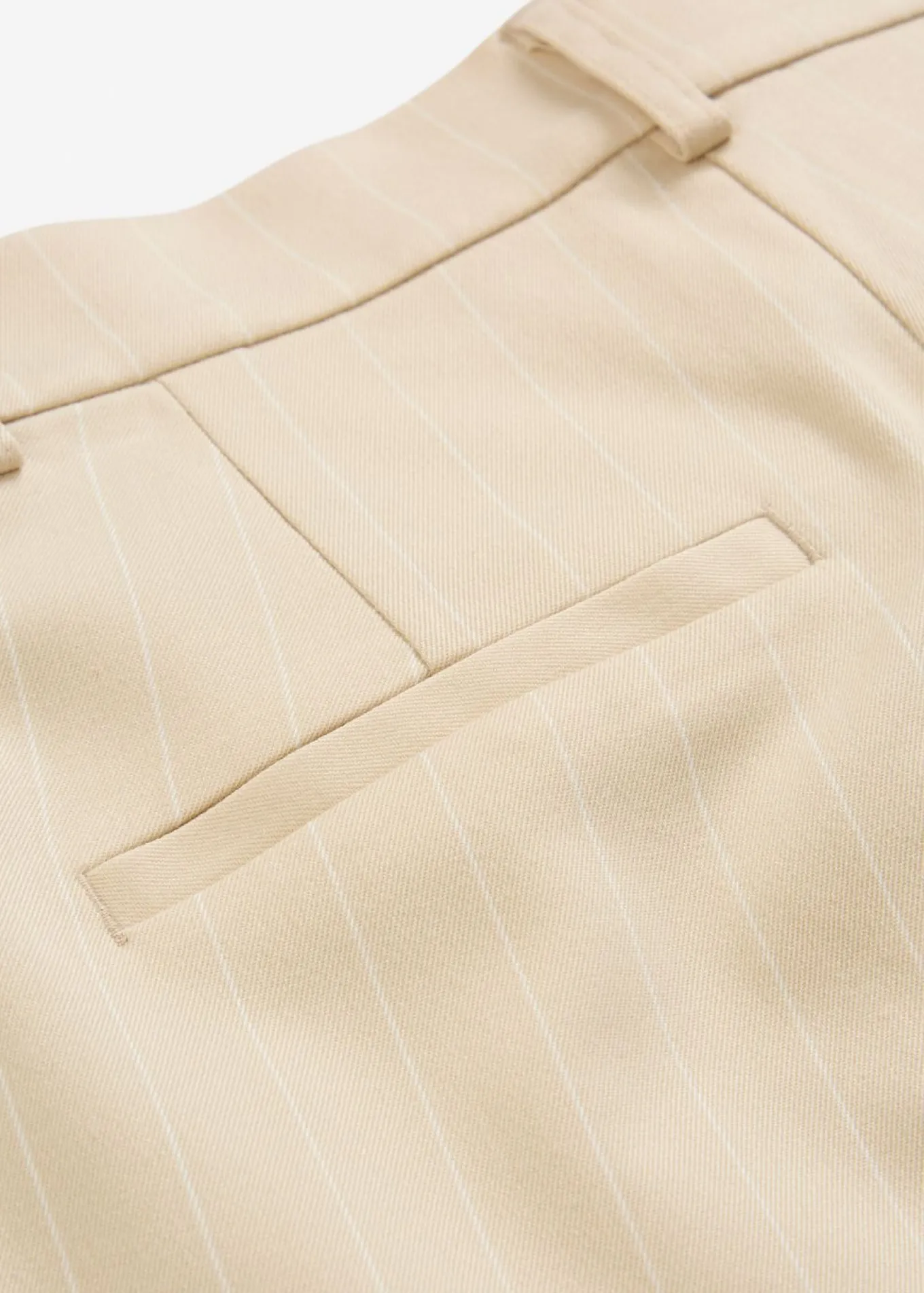 Pantalón de traje con rayas