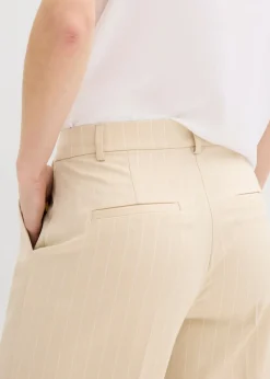 Pantalón de traje con rayas