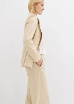 Pantalón de traje con rayas