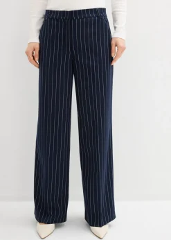 Pantalón de traje con rayas