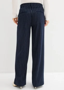 Pantalón de traje con rayas