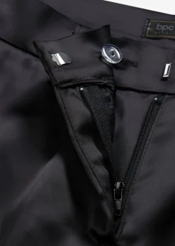 Pantalón de traje de satén fino