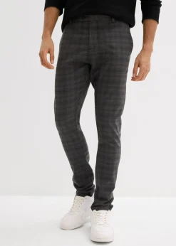 Pantalón de traje elástico, con cintura elástica, regular fit