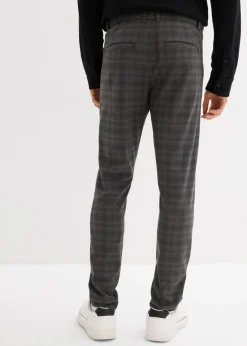 Pantalón de traje elástico, con cintura elástica, regular fit