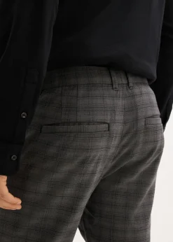 Pantalón de traje elástico, con cintura elástica, regular fit