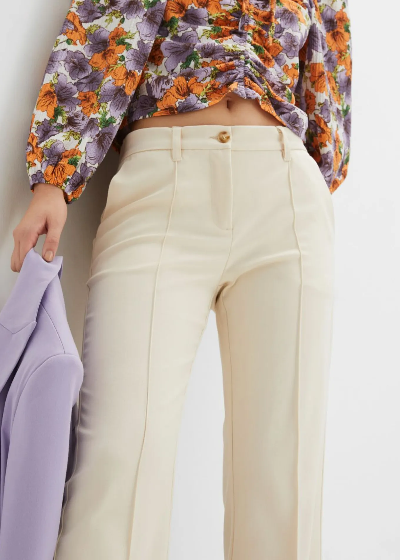 Pantalón de traje flared